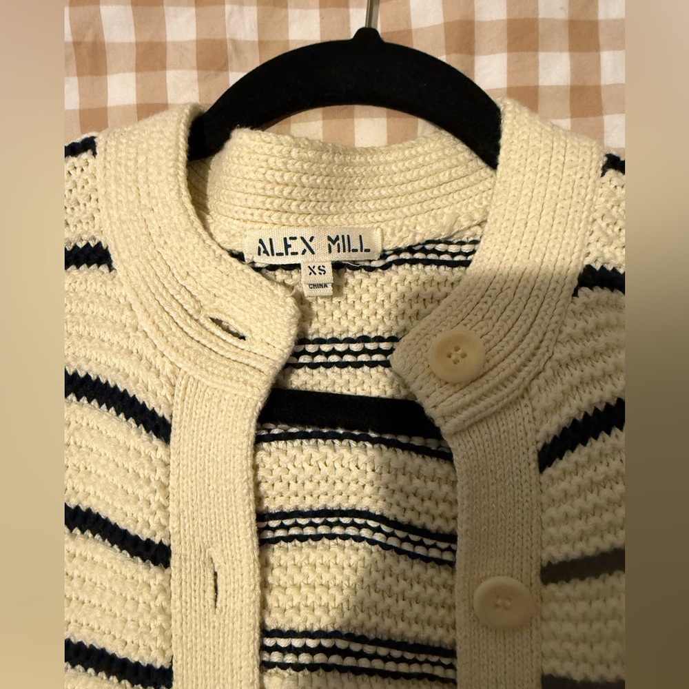 Women’s Alex Mill Nico stripe sweater size XS - Picture 2 of 5